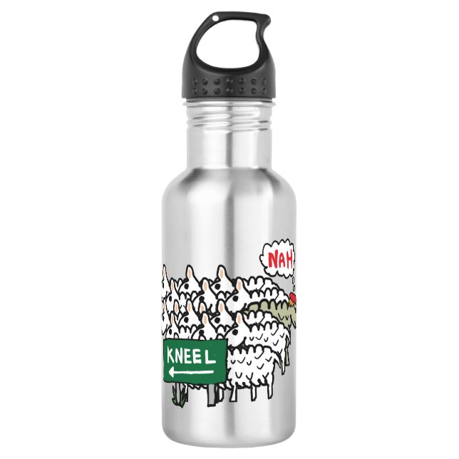 Botella De Agua Anti Kneeling (Anverso)