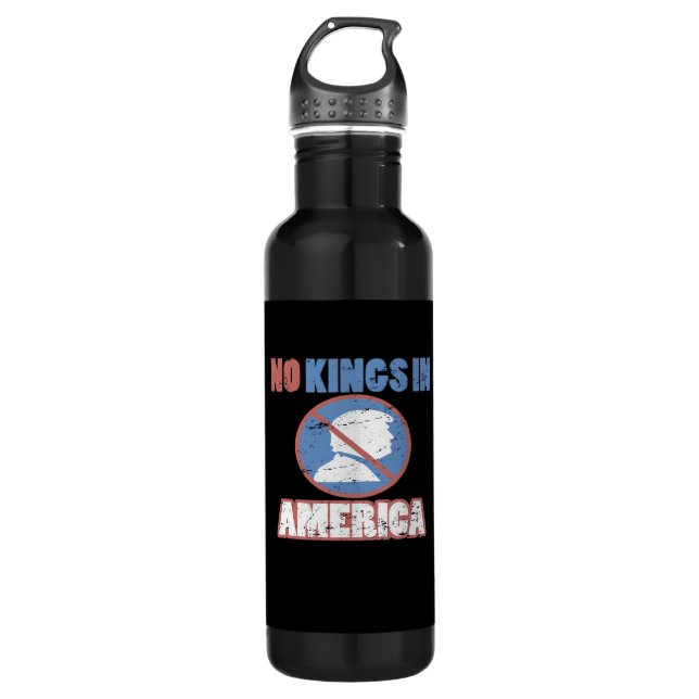Botella De Agua Anti- No Kings In America Classic (Anverso)