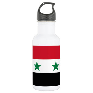 Botella De Agua Antigua bandera de Siria
