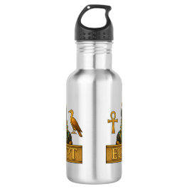 Botella De Agua Anubis & Thoth | Egyptian Symbols - Water Bottle