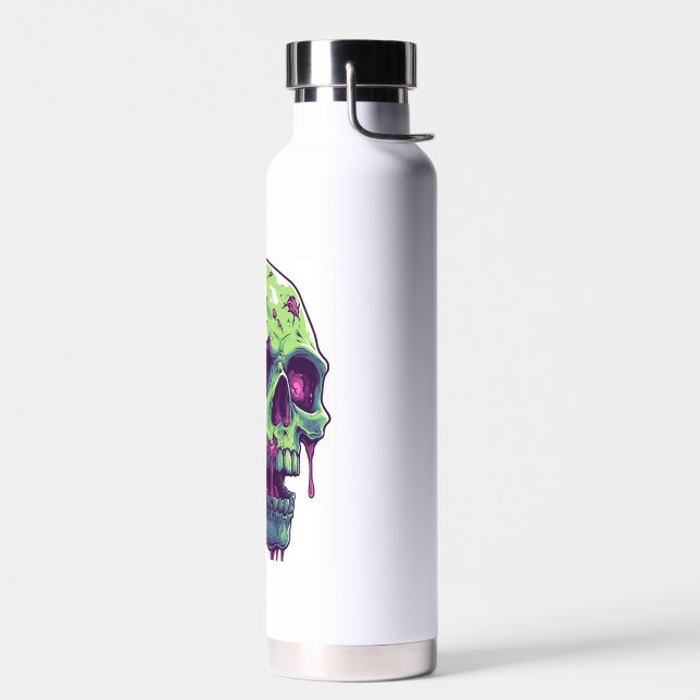 Botella De Agua Apocalipsis de Calaveras Zombies (Izquierdo)