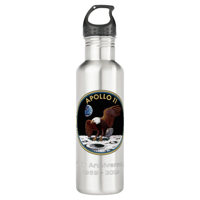 Botella De Agua Apolo 11 50.o Anniversary-2 (Anverso)