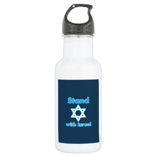 Botella De Agua Apoya a Israel - COMPLETO - Magen David