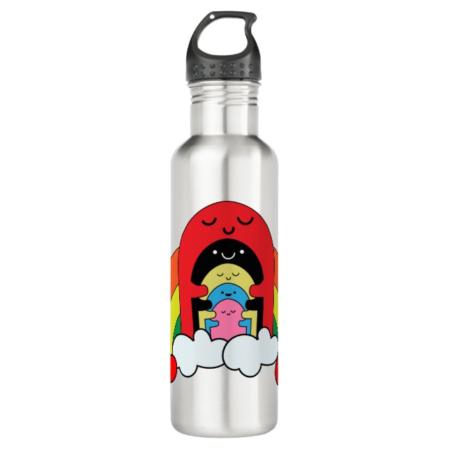 Botella De Agua Apoyo a la salud mental (Anverso)