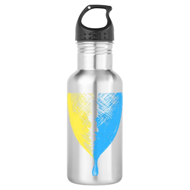Botella De Agua Apoyo a Ucrania (Anverso)