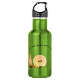 Botella De Agua Apple Zen Spiritual Apple Water Bottle