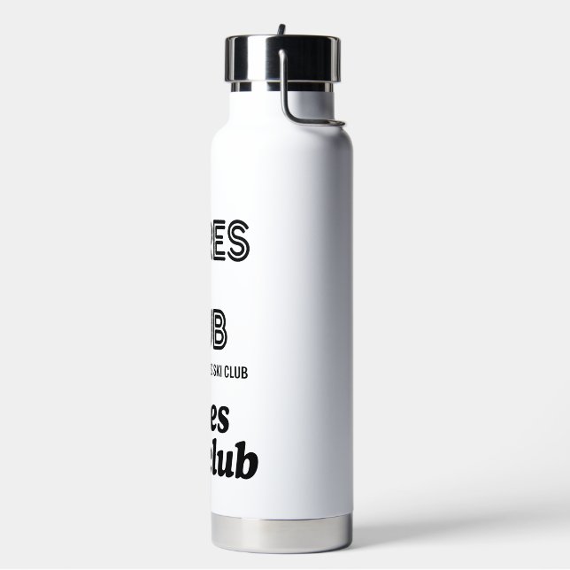 Botella De Agua Apres Ski Club Coffee Mug – Winter Ski Lover Gift (Izquierda)