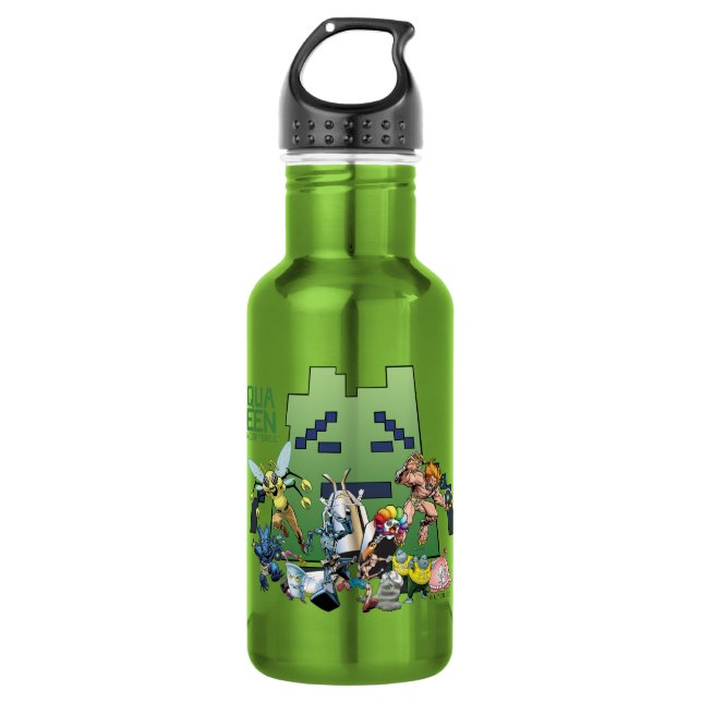 Botella De Agua Aqua Teen Hunger Force Villains (Anverso)
