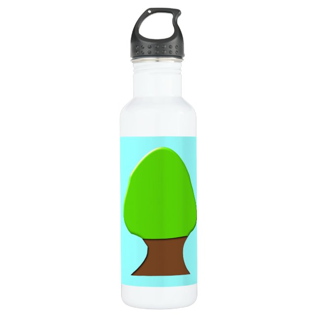 Botella De Agua Árbol (Anverso)