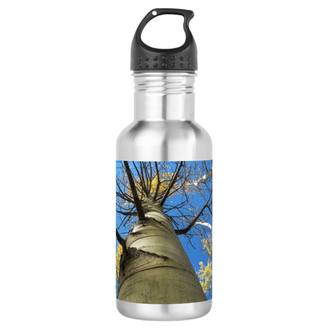 Botella De Agua Árbol alto de temblor Aspen (Anverso)
