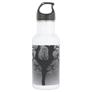 Botella De Agua Árbol de la yoga