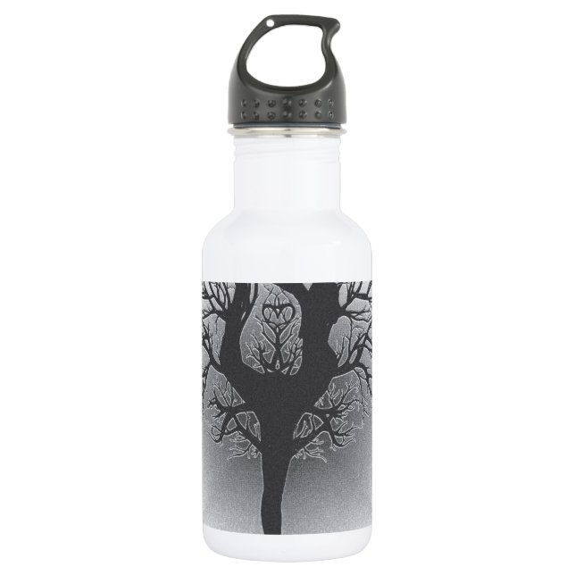Botella De Agua Árbol de la yoga (Anverso)
