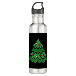 Botella De Agua Árbol de Navidad