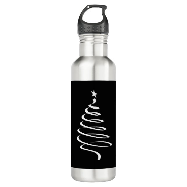 Botella De Agua árbol de navidad (Anverso)