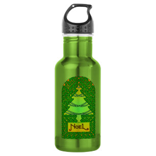 Botella De Agua Árbol de Navidad Celta