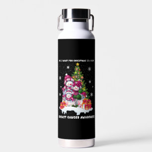 Botella De Agua Árbol de Navidad para la Concienciación sobre el C