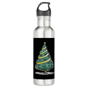 Botella De Agua Árbol de Navidad para Navidades
