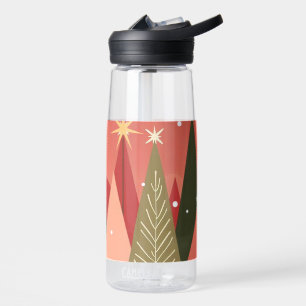 Botella De Agua Árbol de Navidad Retro/Vintage