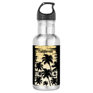 Botella De Agua Árbol de palma de California