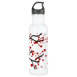 Botella De Agua Árbol del corazón