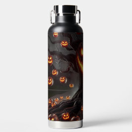 BOTELLA DE AGUA ÁRBOL ESPELUZNANTE Y ATEMORIZANTE DE HALLOWEEN CON