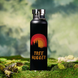 Botella De Agua Árbol Hugger Environmental Nature Lover