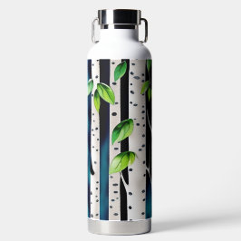 Botella De Agua Árboles acuarelas Aspen