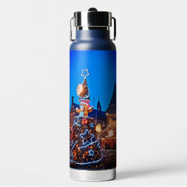 Botella De Agua Árboles, frente al Ayuntamiento