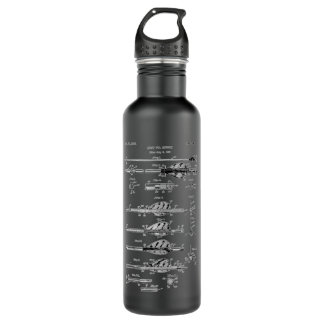 Botella De Agua Arco Flechas de Vinage Diseño Compuesto Bow ee