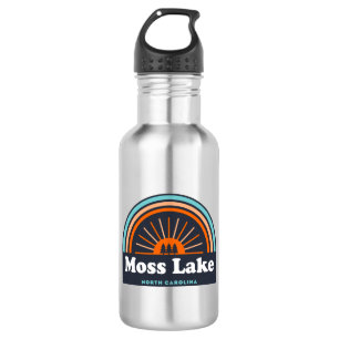 Botella De Agua Arcoiris de Moss Lake North Carolina
