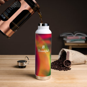 Botella De Agua Arcoiris místico personalizado