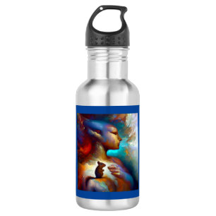 Botella De Agua Ardilla de animales espirituales 3