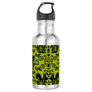 Botella De Agua Ardilla Escandinavia Nórdica Arte Popular