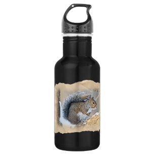 Botella De Agua ardilla gris oriental - Sciurus carolinensis