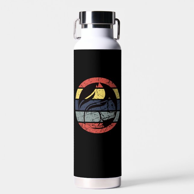 Botella De Agua Ardilla Retro  (Delantero)