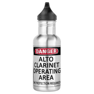 Botella De Agua Área de operación Alto Clarinet