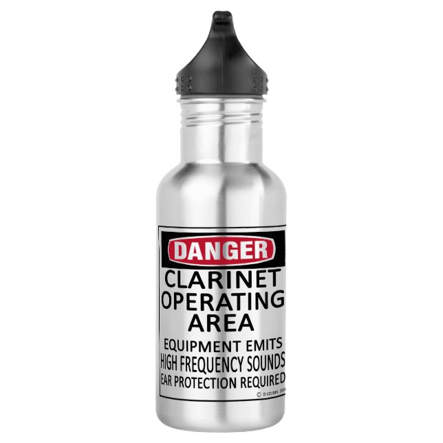 Botella De Agua Área de operación Clarinet (Derecha)