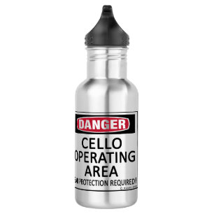 Botella De Agua Área de operación de Cello