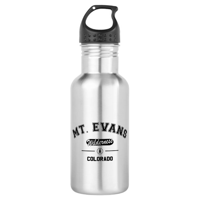 Botella De Agua Área silvestre Mount Evans (Anverso)
