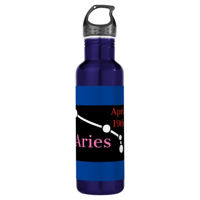 Botella De Agua Aries (Anverso)
