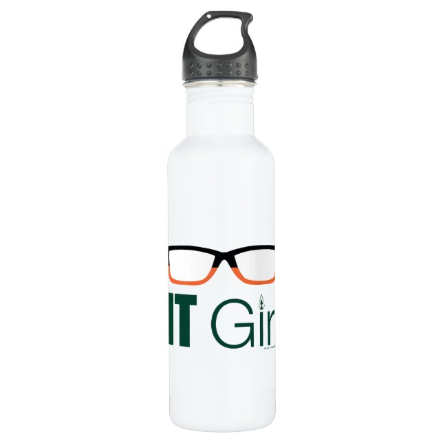 Botella De Agua Arrow | IT Girl Glasses Graphic (Anverso)