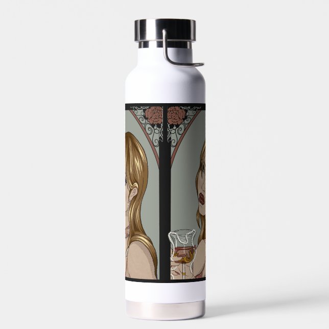 Botella De Agua Art Nouveau (Izquierdo)