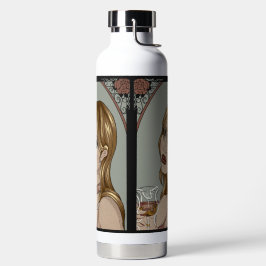 Botella De Agua Art Nouveau