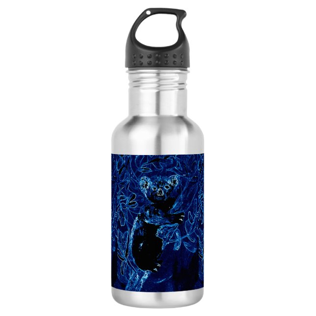 Botella De Agua Arte animal Cute Koala (Anverso)