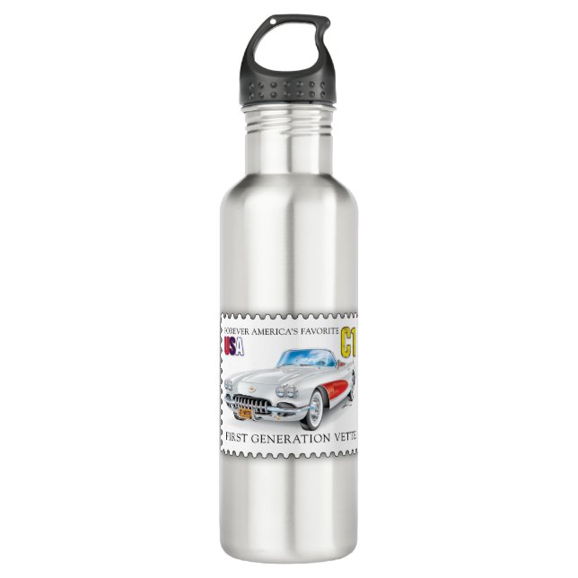 BOTELLA DE AGUA ARTE AUTOMÓVIL C-ONE (Anverso)