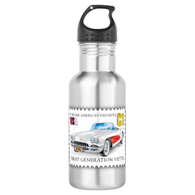 BOTELLA DE AGUA ARTE AUTOMÓVIL C-ONE (Anverso)