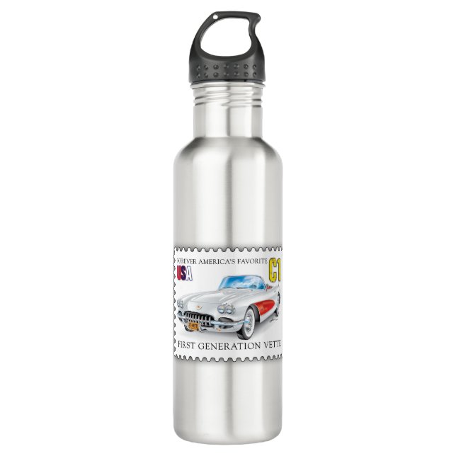 BOTELLA DE AGUA ARTE AUTOMÓVIL C-ONE (Anverso)
