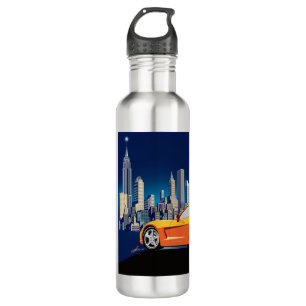 BOTELLA DE AGUA ARTE AUTOMÓVIL ELEGANTE DE VETTE