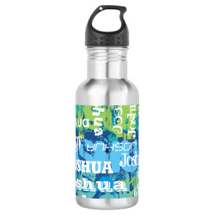 Botella De Agua Arte conocido personalizado del subterráneo del