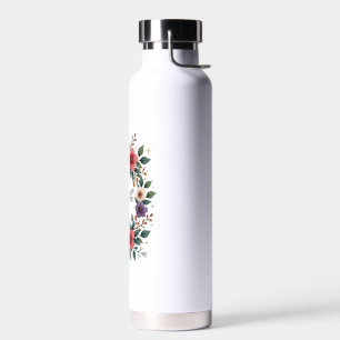 Botella De Agua Arte de Acuarela de Libélula Hermosa Amante de Ins